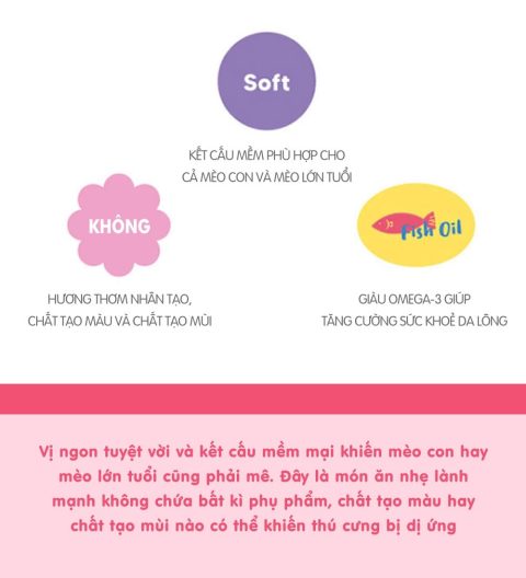 Cá hồi sấy cho mèo