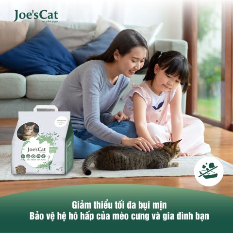 Cát giấy vón cục Joe's Cat