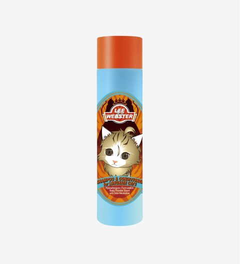 Dầu gội và xả mèo lông dài Lee&Webster