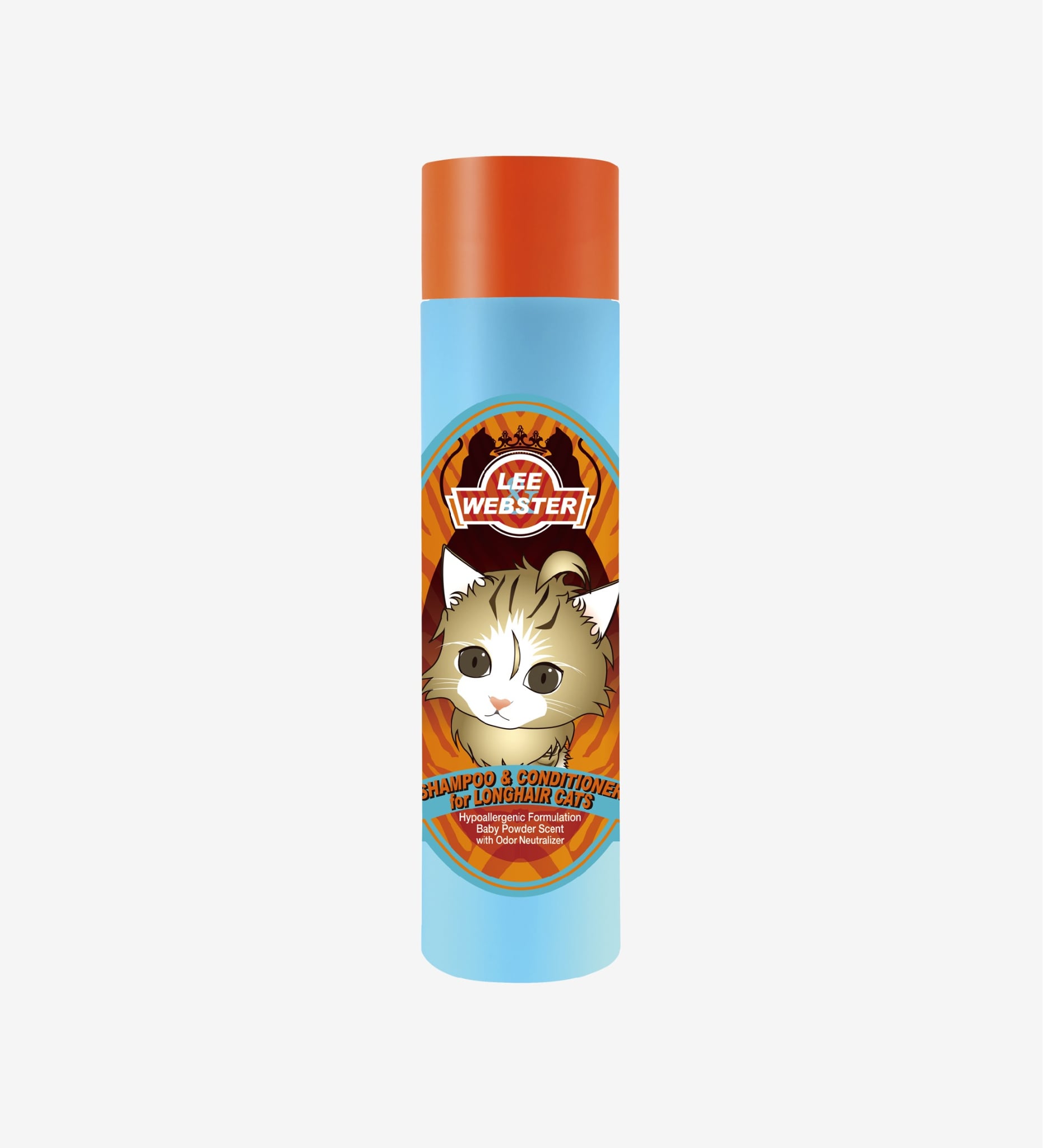 Dầu gội và xả mèo lông dài Lee&Webster