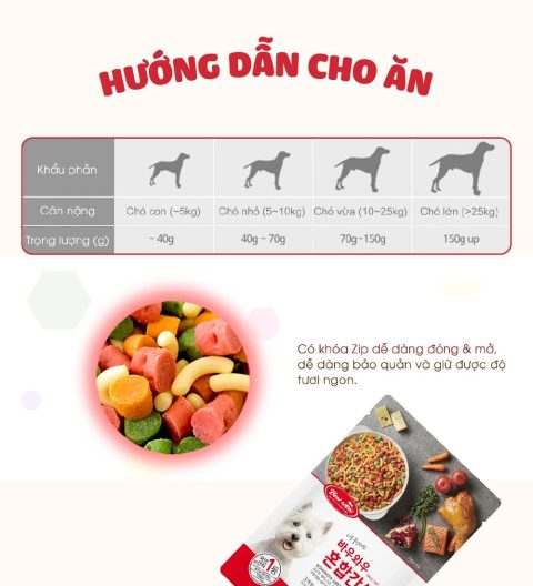 Snack hỗn hợp cho chó