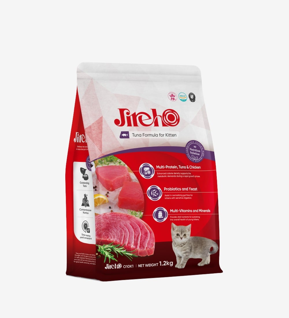 Thức ăn JirehO Cá ngừ cho mèo con